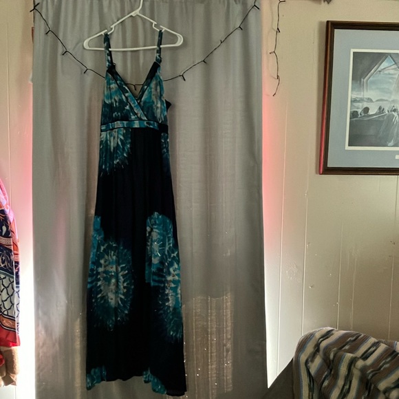 Very unique vintage boho Vasna desire dress. Sparkly beads on front ant back. - Picture 1 of 11